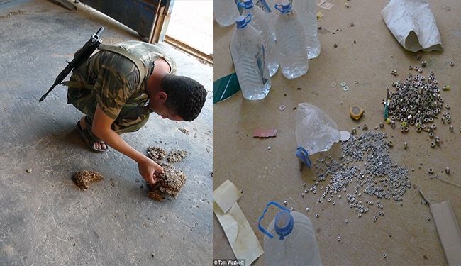 PHOTOS: Watch Metal Bolts for Suicide Vests Inside ISIS Bomb Making Factory Near Sirte in Libya
