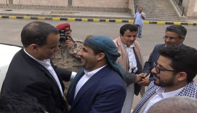 ولد الشیخ يلتقي الوفد الوطني اليمني