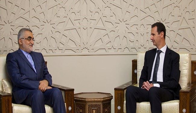 دیدار مثمر ثمر بروجردی با اسد
