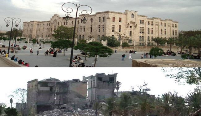 صور لحلب قبل الحرب وبعدها تكشف ما أصابها من دمار