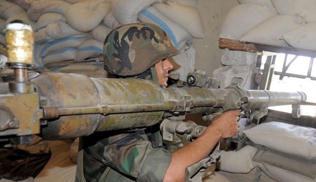 Syrian Army Strongly Hits Terrorists Involved in Setting up Fortifications in Quneitra