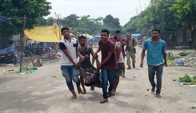 PHOTOS: Militant Group Members Open Fire on People at Market in India’s Northeast