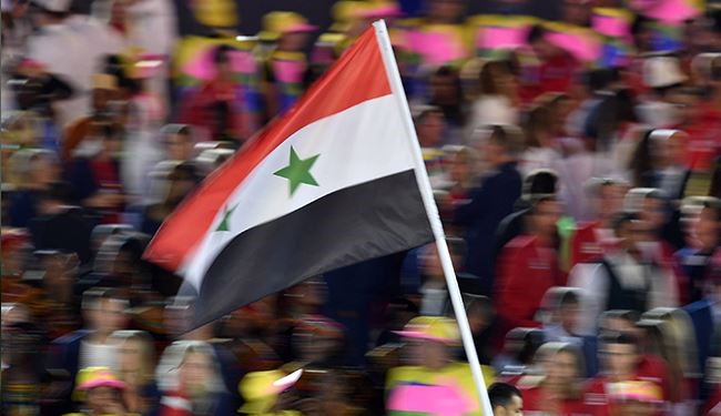 بالصور/ العلم السوري يرفرف في أولمبياد ريو دي جانيرو