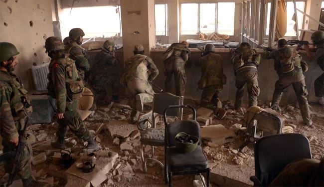 افسران خارجی حاضر در حلب، در محاصرۀ ارتش سوریه