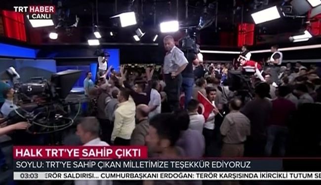 گفتند داعش تلویزیون ترکیه را اشغال کرده، حمله کردیم!