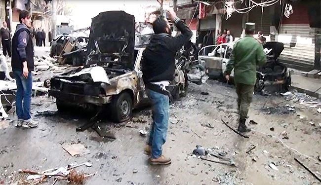 اصابة 9 مدنيين بينهم 6 اطفال بصواريخ للتكفيريين على حلب