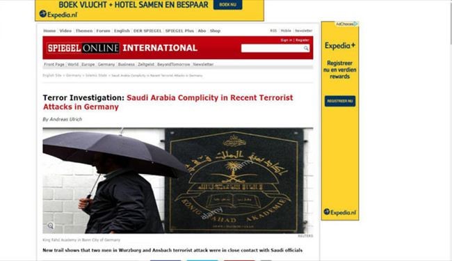عربستان در عملیات تروریستی آلمان هم دست دارد