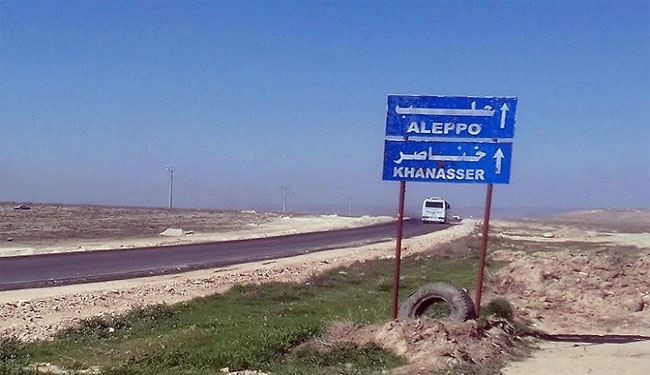 جاده خناصر در جنوب حلب باز است
