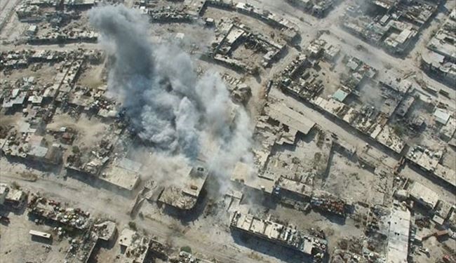 Aerial PHOTOS Show Syrian Army Fierce Clash with Militants in Southern Aleppo