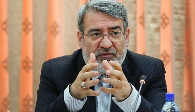 وزیر الداخلیة: لا یوجد ای تهدید ضد الامن القومي الایراني