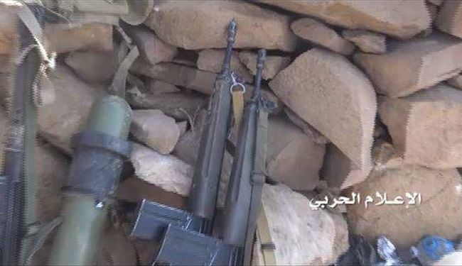 صور لقتلى وغنائم المرتزقة ينشرها اعلام اليمن الحربي