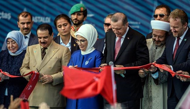 الرئيس اردوغان يفتتح الجسر الثالث على مضيق البوسفور