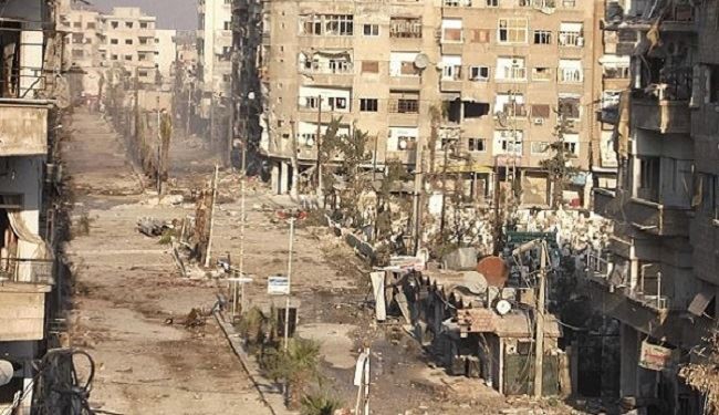 الجيش السوري يؤمن داريا بعد اخراج الارهابيين