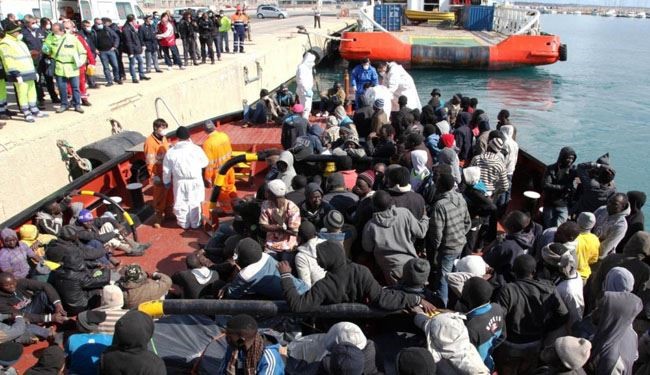 ايطاليا تنقذ نحو ثلاثة آلاف مهاجر قبالة سواحل ليبيا