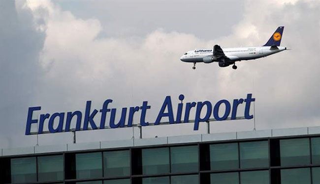 اعتقال امرأة مشتبه بها عقب إخلاء جزئي لمطار فرانكفورت