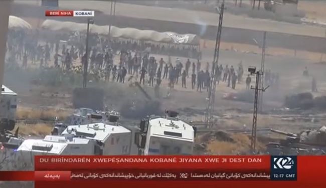 Kobani Protest Against Separation Wall, Left 97 Killed and Injured By Turkish