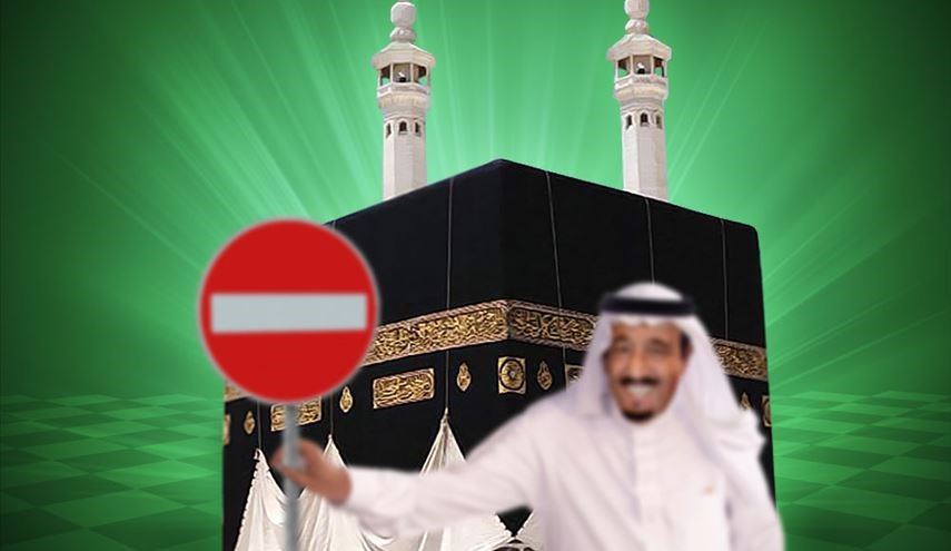 سعودی‌ها، مانع حضور مسلمانان در حج