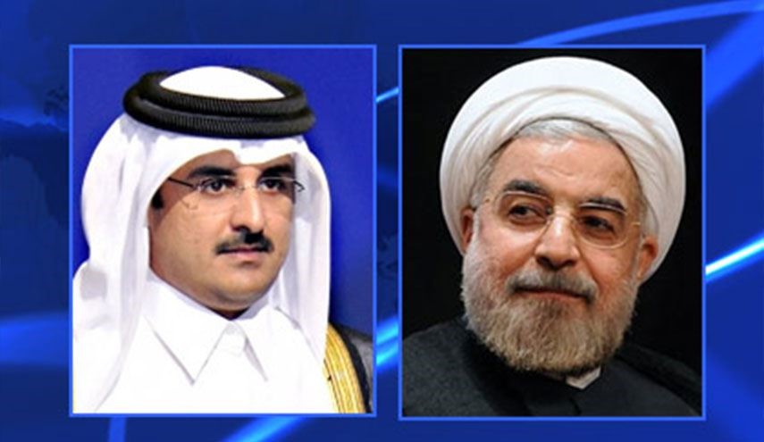 أمير قطر يهاتف الرئيس روحاني..عما تحدث الجانبان؟