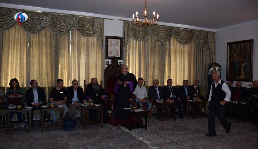 دیدار خبرنگاران ارامنۀ دنیا با اسقف اعظم ارامنۀ تهران +عکس