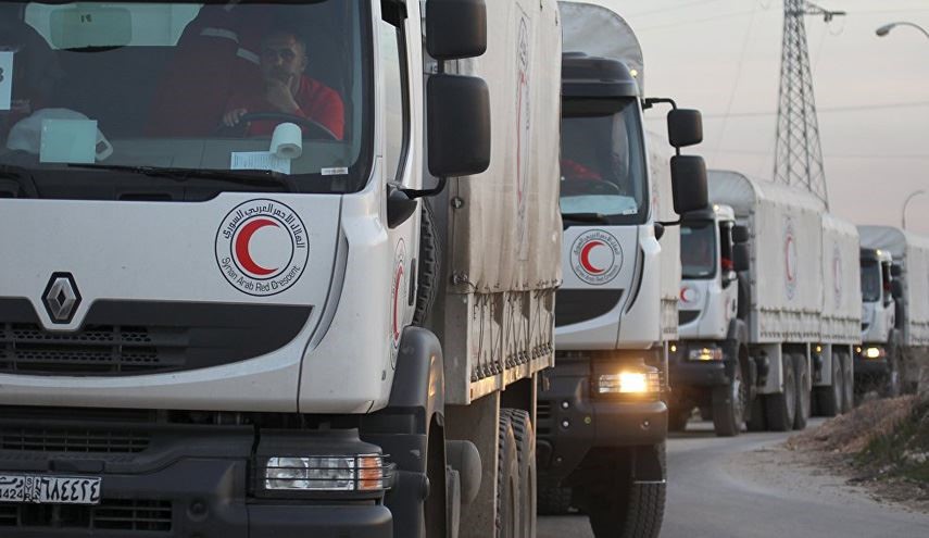 Aid Convoys Stuck in on Turkish-Syrian Border in Aleppo