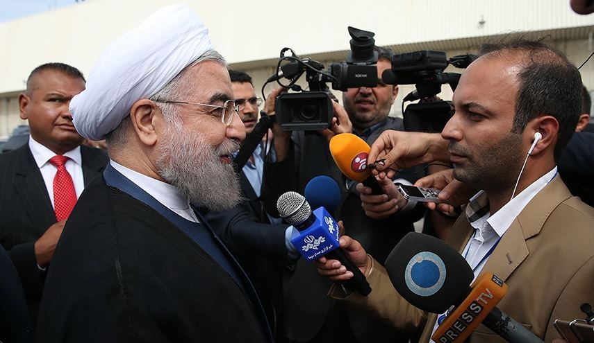 الرئيس روحاني يتحدث عن برامج زيارته الى نيويورك