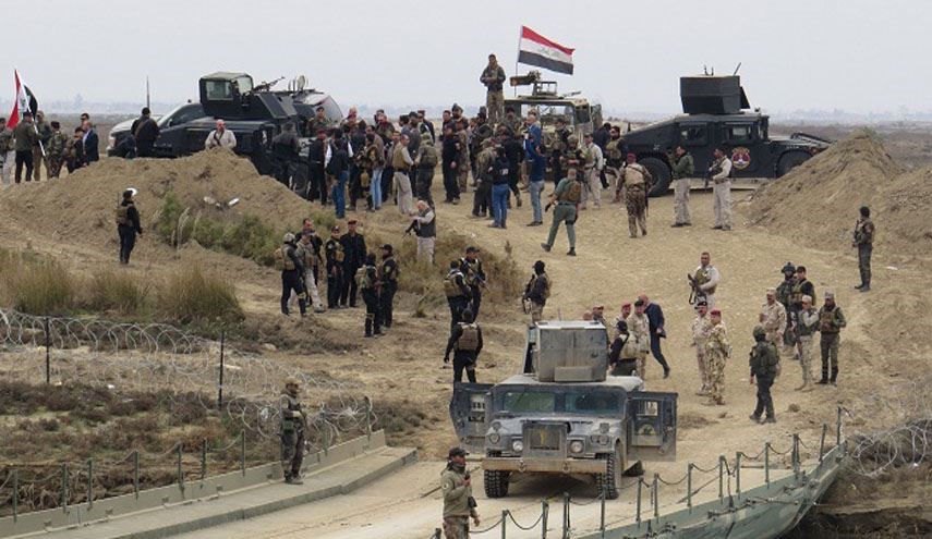 القوات العراقية تحاصر المجمع الحكومي في الشرقاط