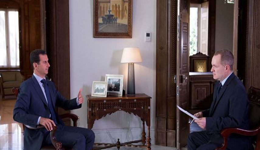 اظهارات بشار اسد در باره حمله امریکا به دیرالزور