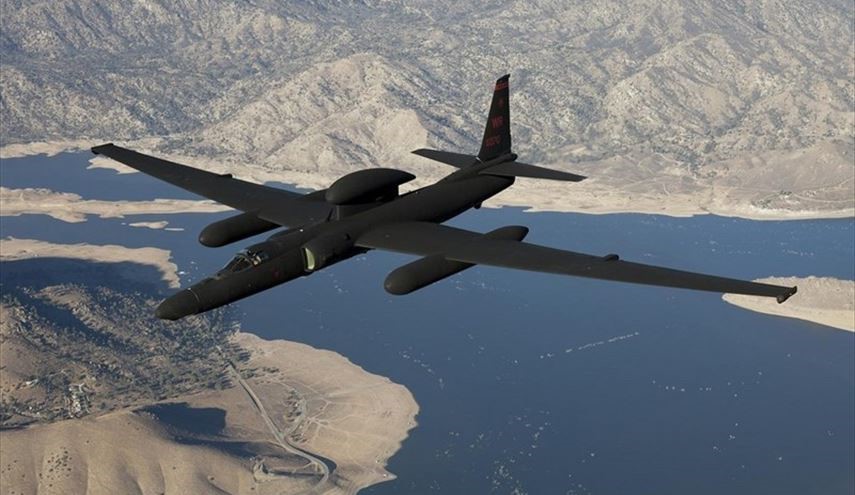 اخطارقرارگاه پدافند هوایی ارتش به هواپیمای جاسوسی آمریکا