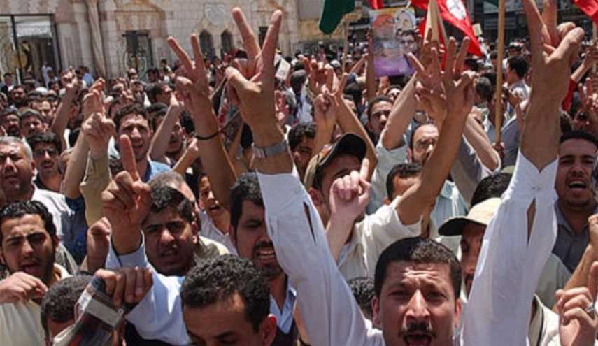 تظاهرات ضد صهیونیستی در اردن