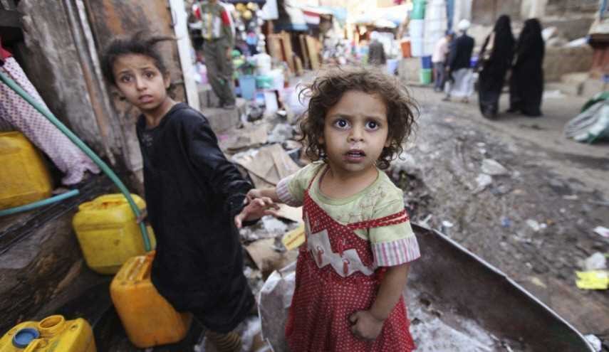 جنایت سعودی ها در حق پنج میلیون کودک یمنی