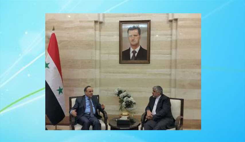السفير الإيراني في دمشق يلتقي رئيس الوزراء السوري