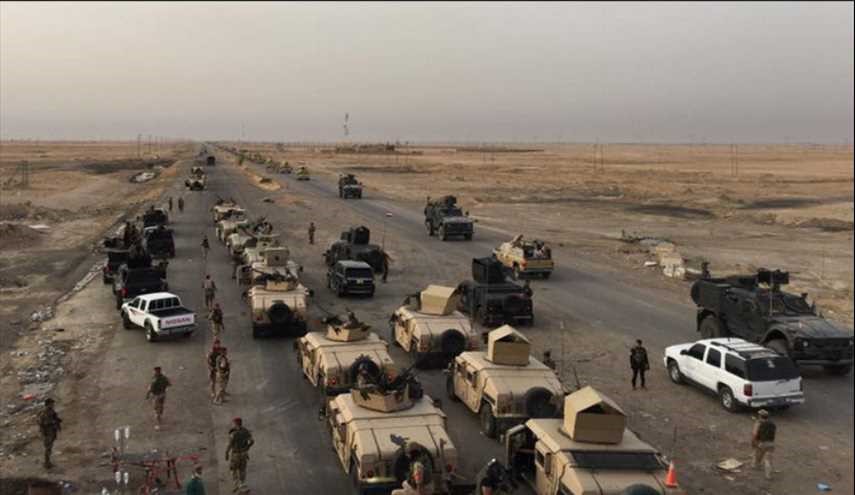 وصول قطعات عسكرية كبيرة الى القيارة استعداداً لمعركة الموصل