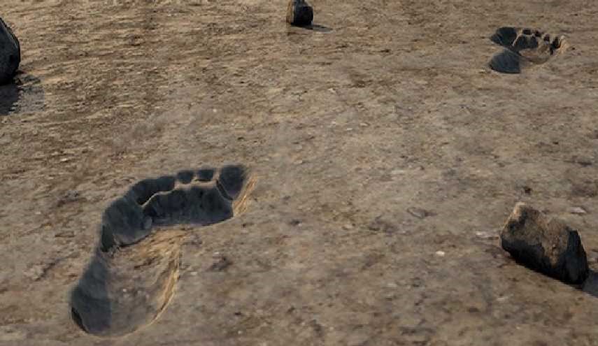 اكتشاف آثار أقدام بشرية نادرة عمرها 20 ألف عام