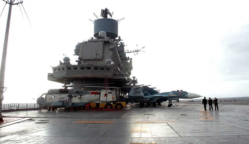 Russian Flagship Aircraft Carrier Departs for Syria Coast