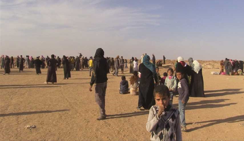 تصاویر؛ کوچ جمعی اهالی موصل به سمت سوریه