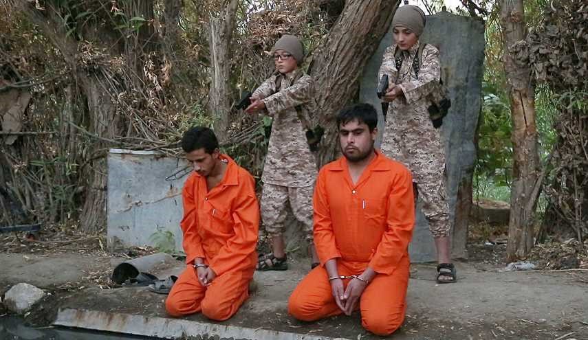 Barbaric PHOTOS: ISIS Children Execute Spies by Handguns in Iraq’s Mosul