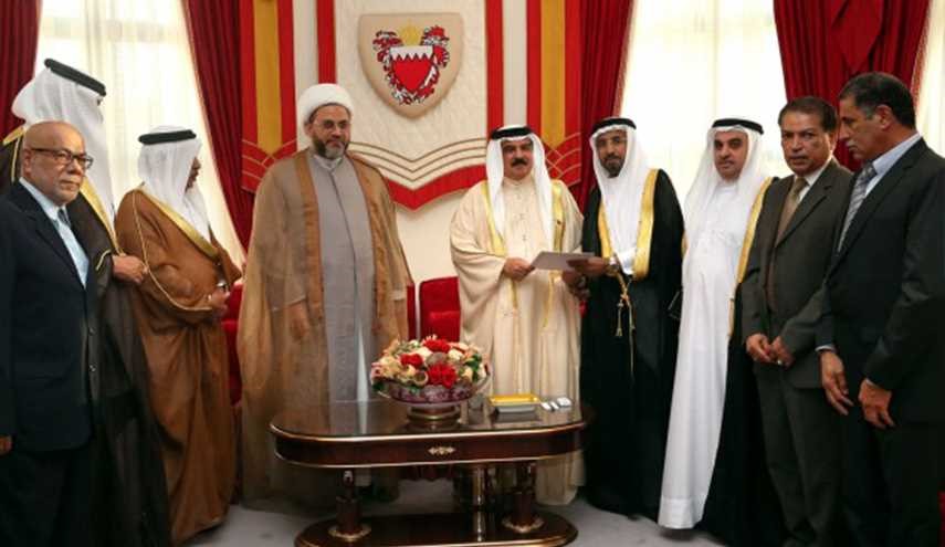 دیدار پادشاه حرمت‌شکن بحرین با هیأت‌های عزاداری محرم!