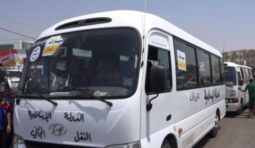 وصول 10 حافلات لداعش من الموصل إلى الرقة .. ماذا حملت؟!