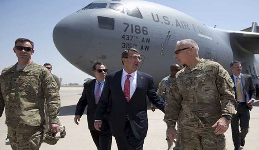 دیدار غیر منتظره وزیر دفاع آمریکا از عراق