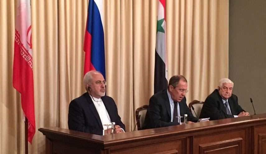 ظريف: اتخذنا قرارا نهائيا بأن الشعب السوري هو من يقرر مستقبله