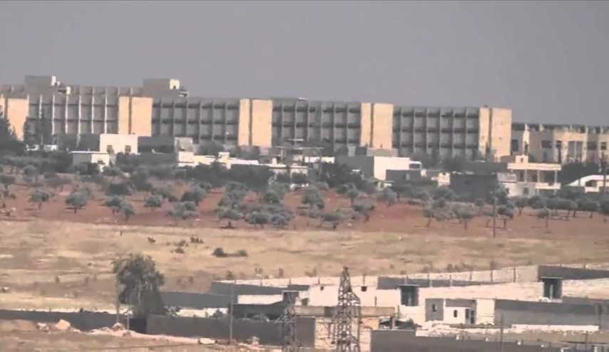 المسلحون يشنون هجوما بالغازات السامة على محيط أكاديمية الأسد بحلب