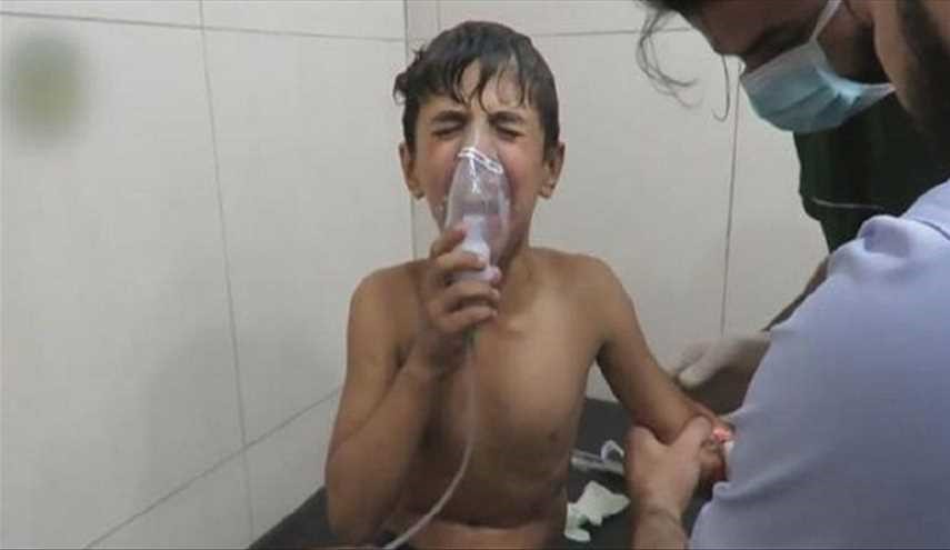 حملۀ شیمیایی تروریست‌ها به شهر حلب