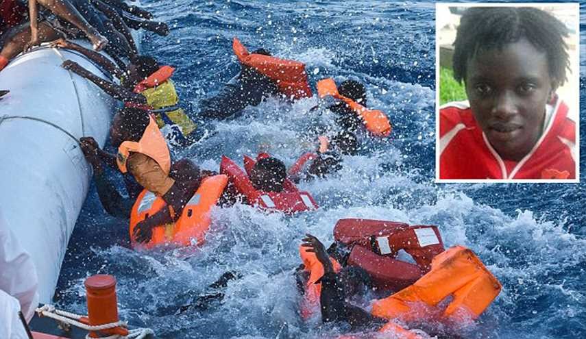 دروازه‌بان تیم دختران گامبیا در مدیترانه غرق شد (عکس)