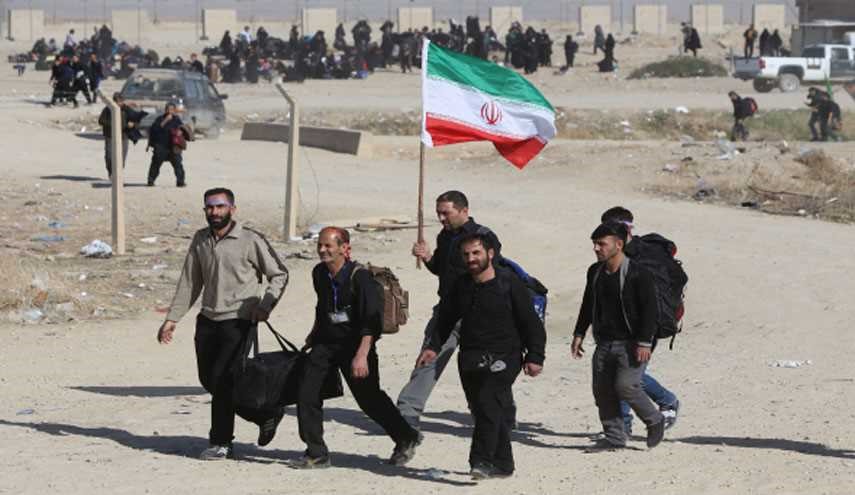 مليون و 150 الف زائر عبروا الحدود الايرانية الى العراق