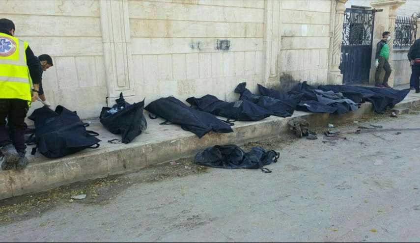 مقتل 25 مسلحا من حركة الزنكي بتفجير في اعزاز شمال حلب