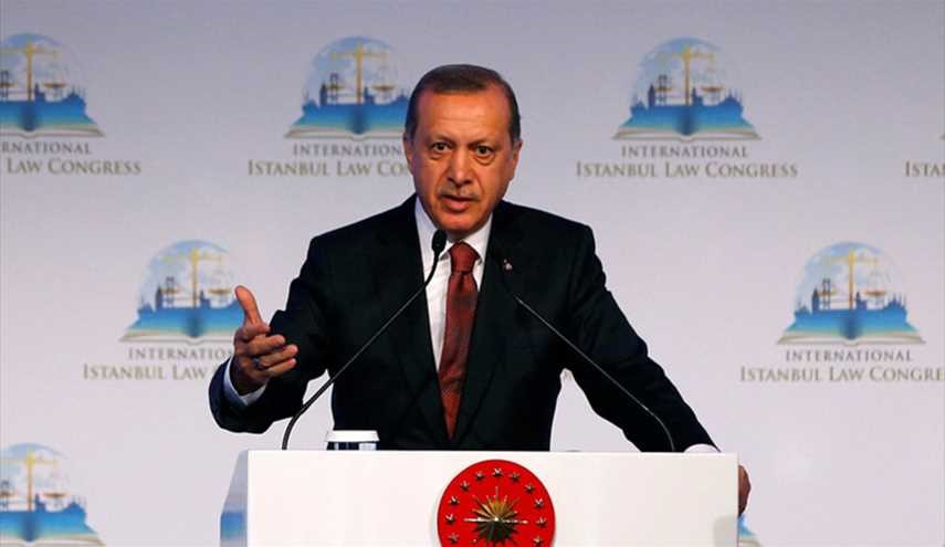 أردوغان يتهم الغرب بدعم 