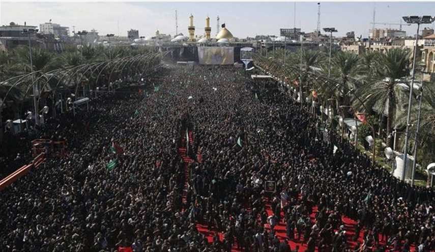 ملايين الزوار في كربلاء المقدسة لإحياء ذكرى اربعينية الامام الحسين (ع)