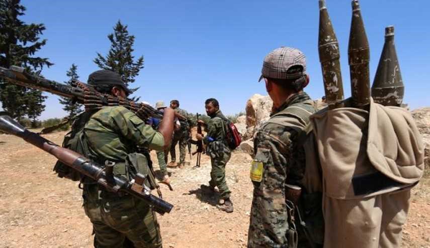 الجيش السوري يدمر مواقع داعش شرق مطار كويرس