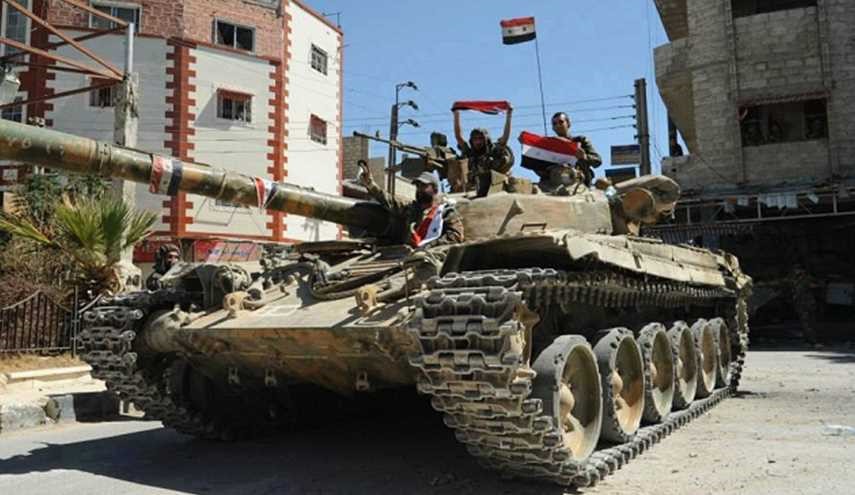 ادامه پیشروی ارتش سوریه در غوطه شرقی دمشق