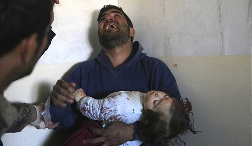 SICKENING PHOTOS: Father's Anguish for the 15 Month Daughter by ISIS shell who Never Knew Life Free from ISIS